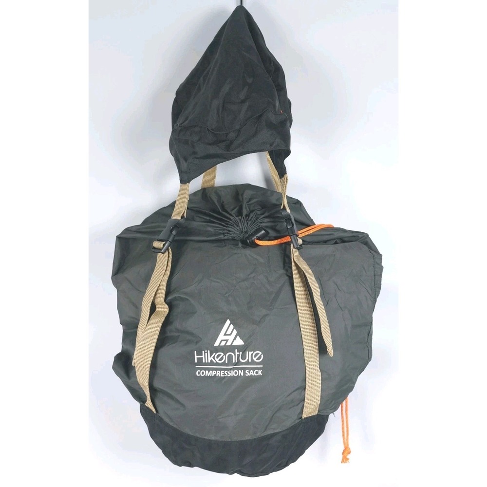 Hikenture Compression Stuff Sack Bag 20L Sleeping Bag Storage Sack Gray 9"x20"
